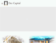 Tablet Screenshot of dezcapital.com